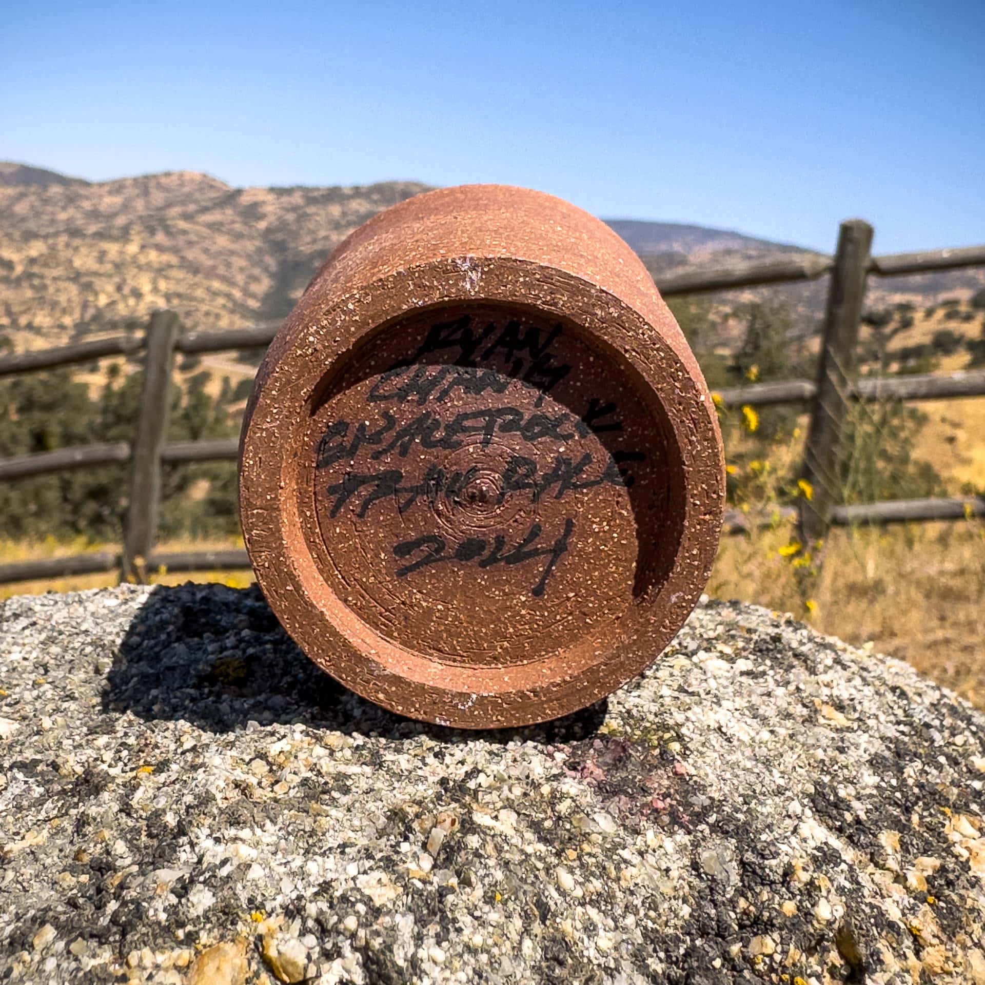 SPACEROCK Trail Race Mug Sunset Cliff