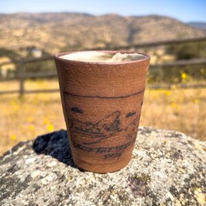 SPACEROCK Trail Race Mug Sunset Cliff