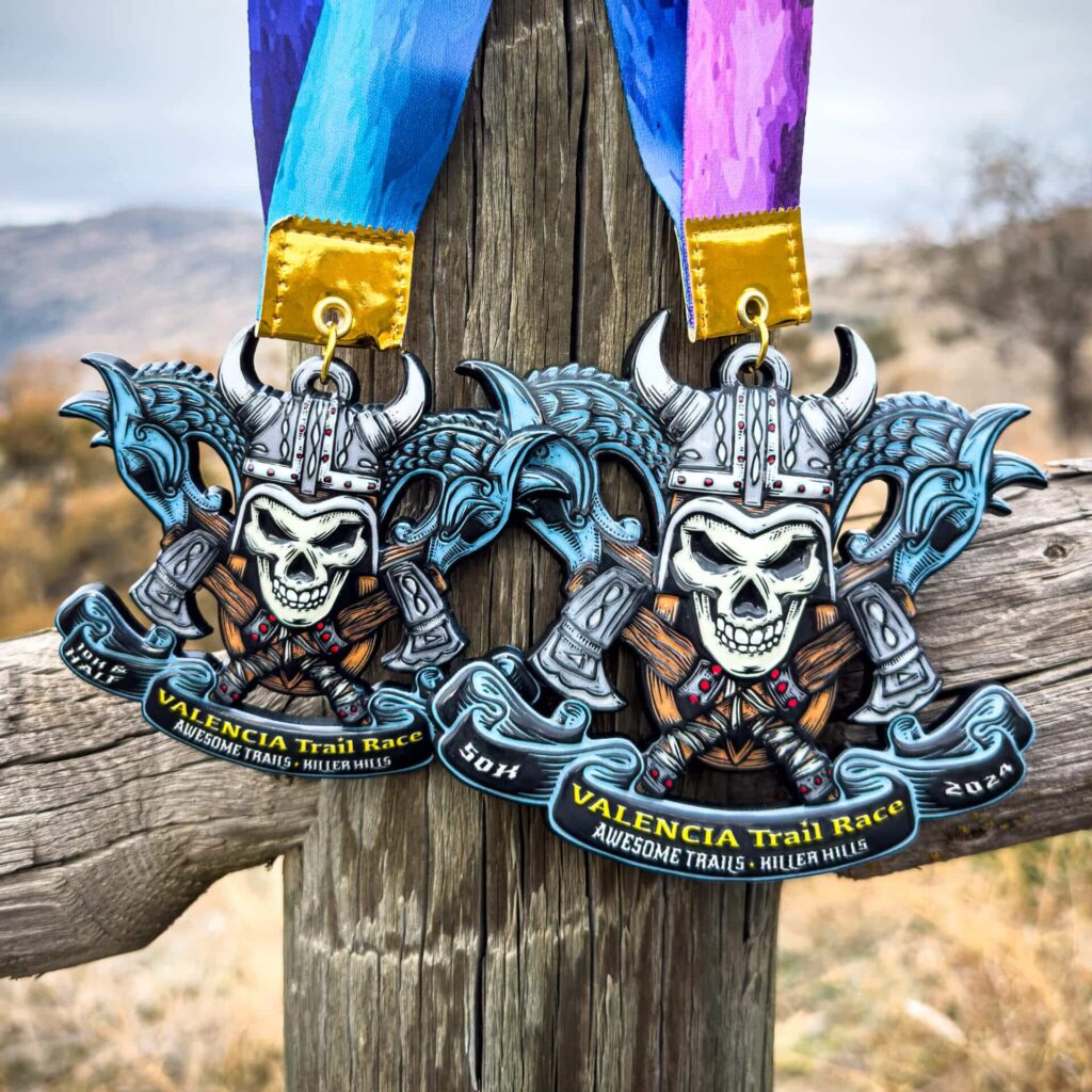 2024 VALENCIA Trail Race Medals