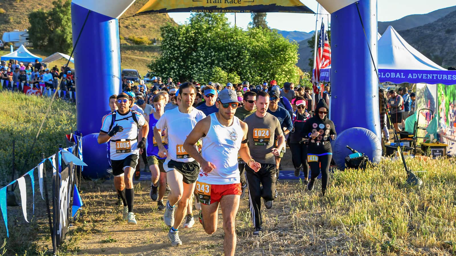 VALENCIA Trail Race runners