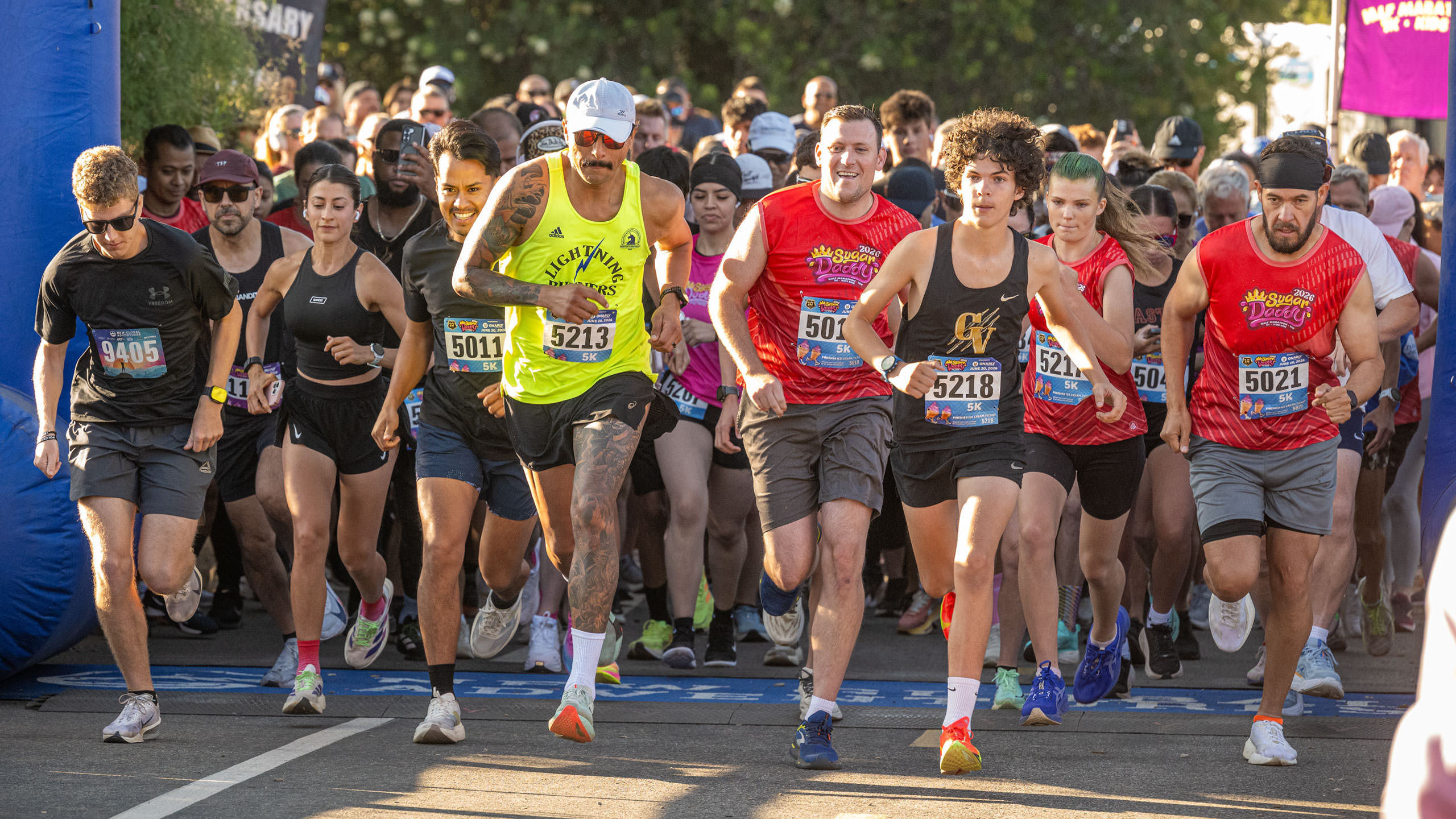 Sugar Daddy Race Start